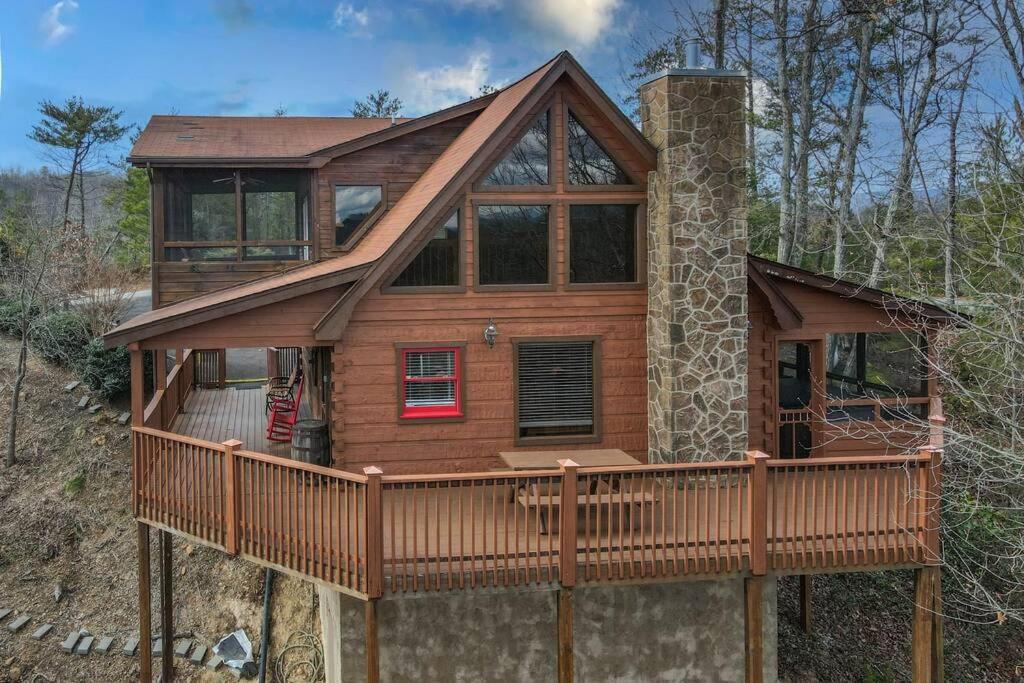 Over The Mountain - Smoky Mountain View Cabin Sevierville Zewnętrze zdjęcie