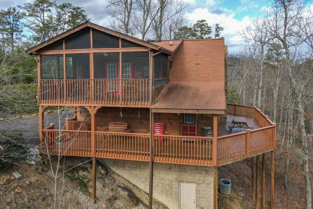 Over The Mountain - Smoky Mountain View Cabin Sevierville Zewnętrze zdjęcie