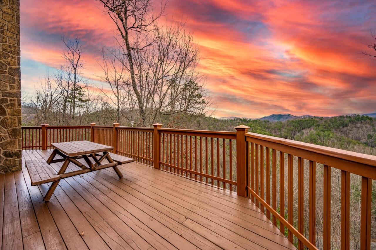 Over The Mountain - Smoky Mountain View Cabin Sevierville Zewnętrze zdjęcie
